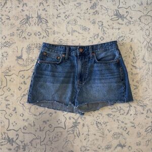Madewell Relaxed Denim Jean Shorts size 27